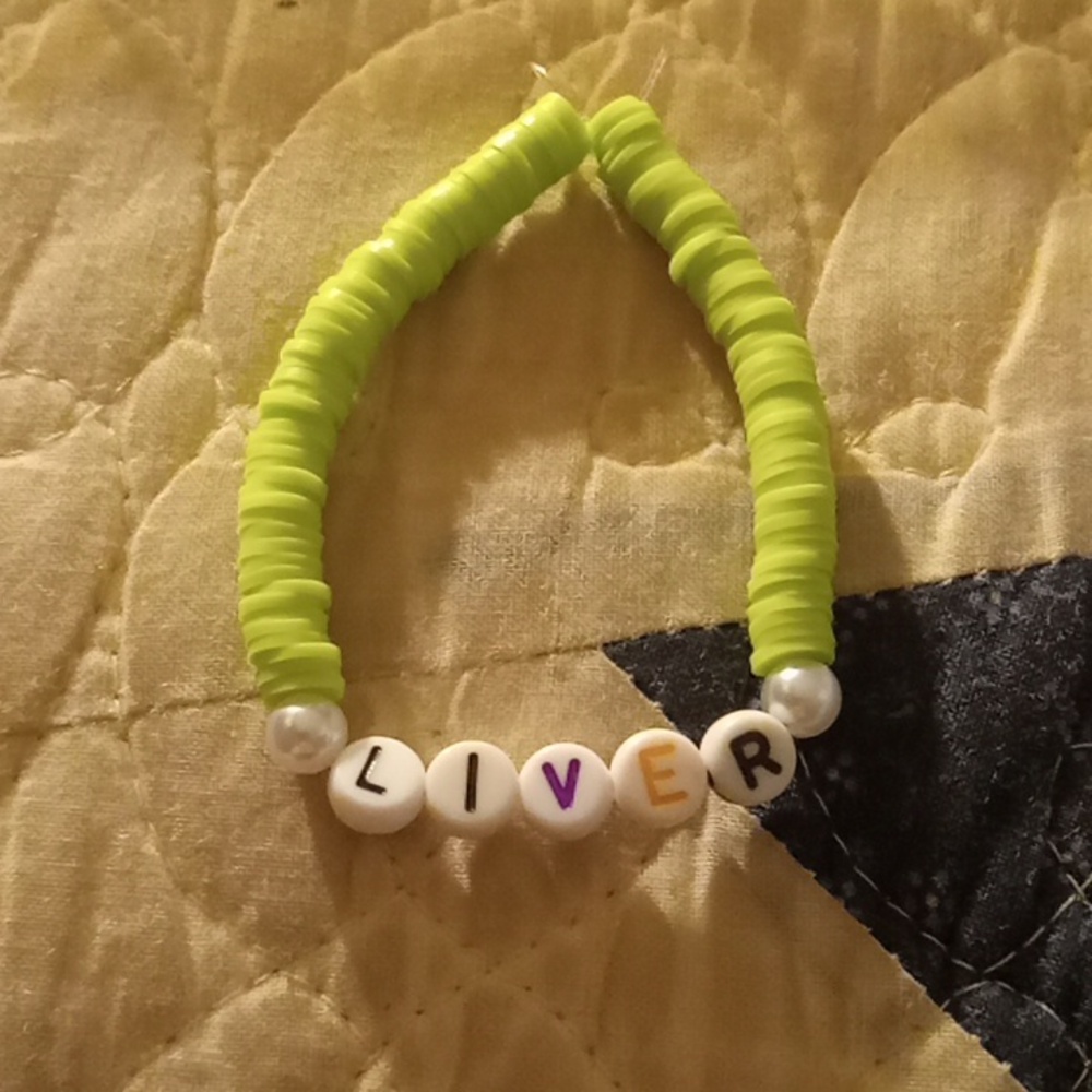 Liver Cancer Awareness bracelet